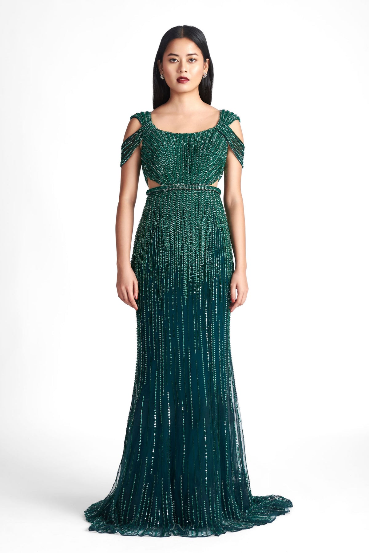 Green Zahara Gown