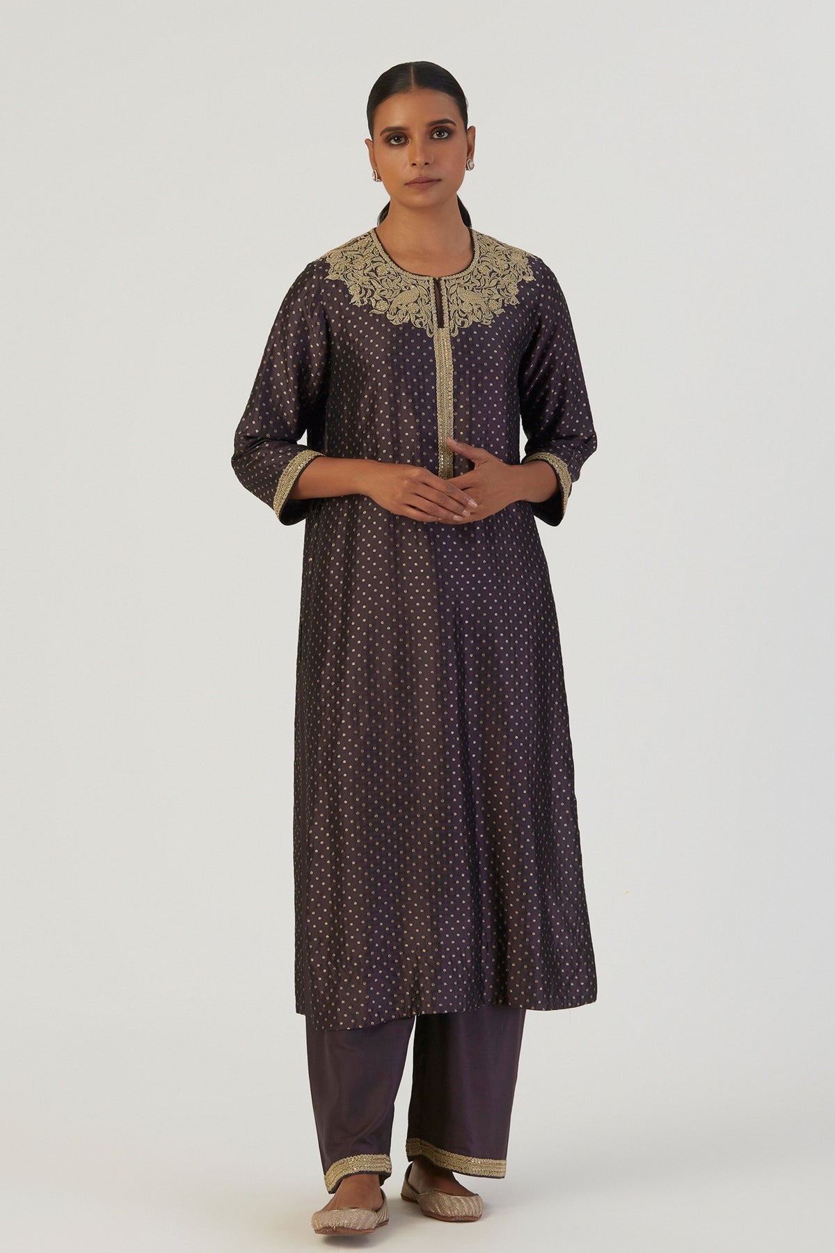 Urvi Black Kurta and Pants