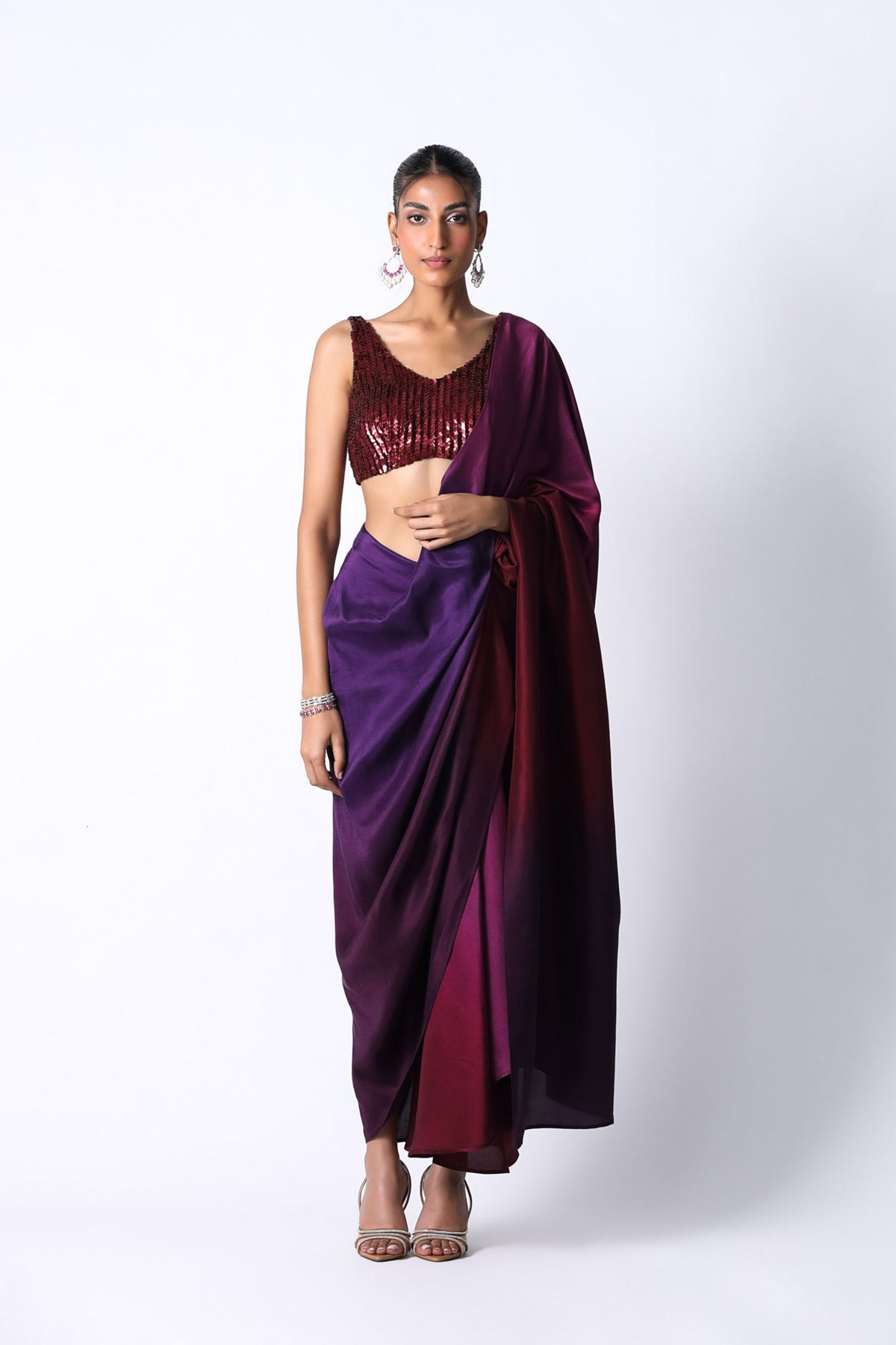 Shivi Blouse With Sari