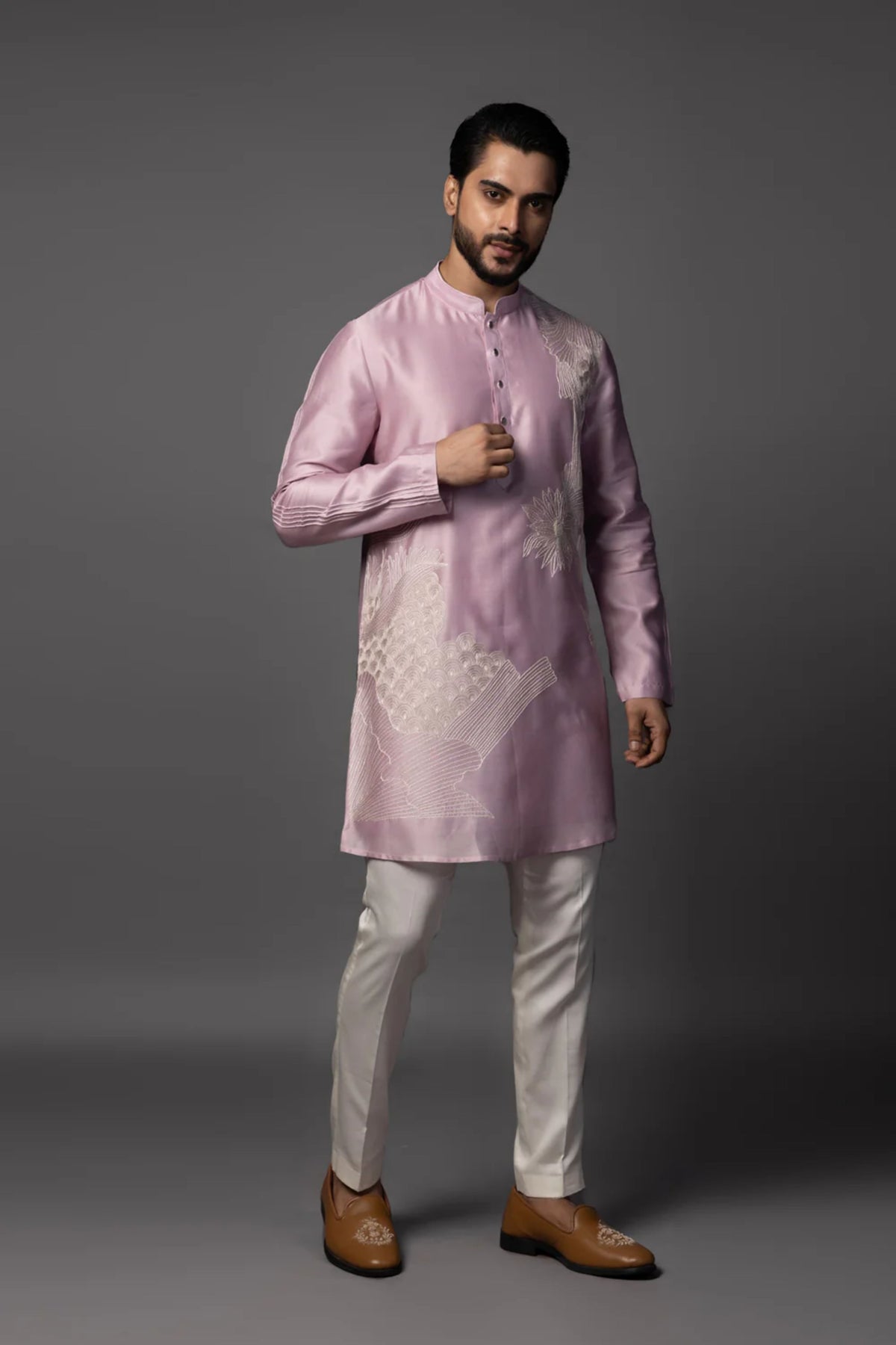 Lilac Mirage Kurta Set