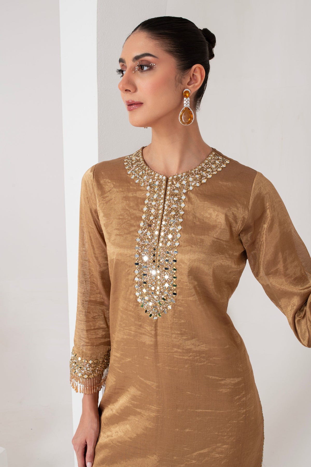 Gold Kurta Set