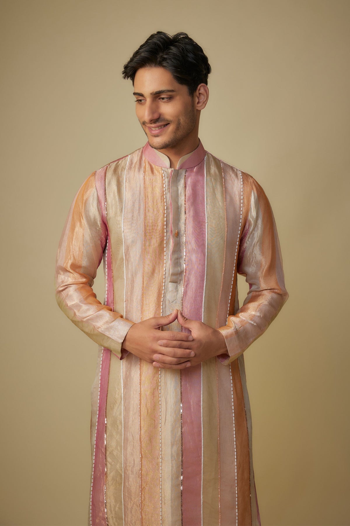 Multicolour Kurta Set