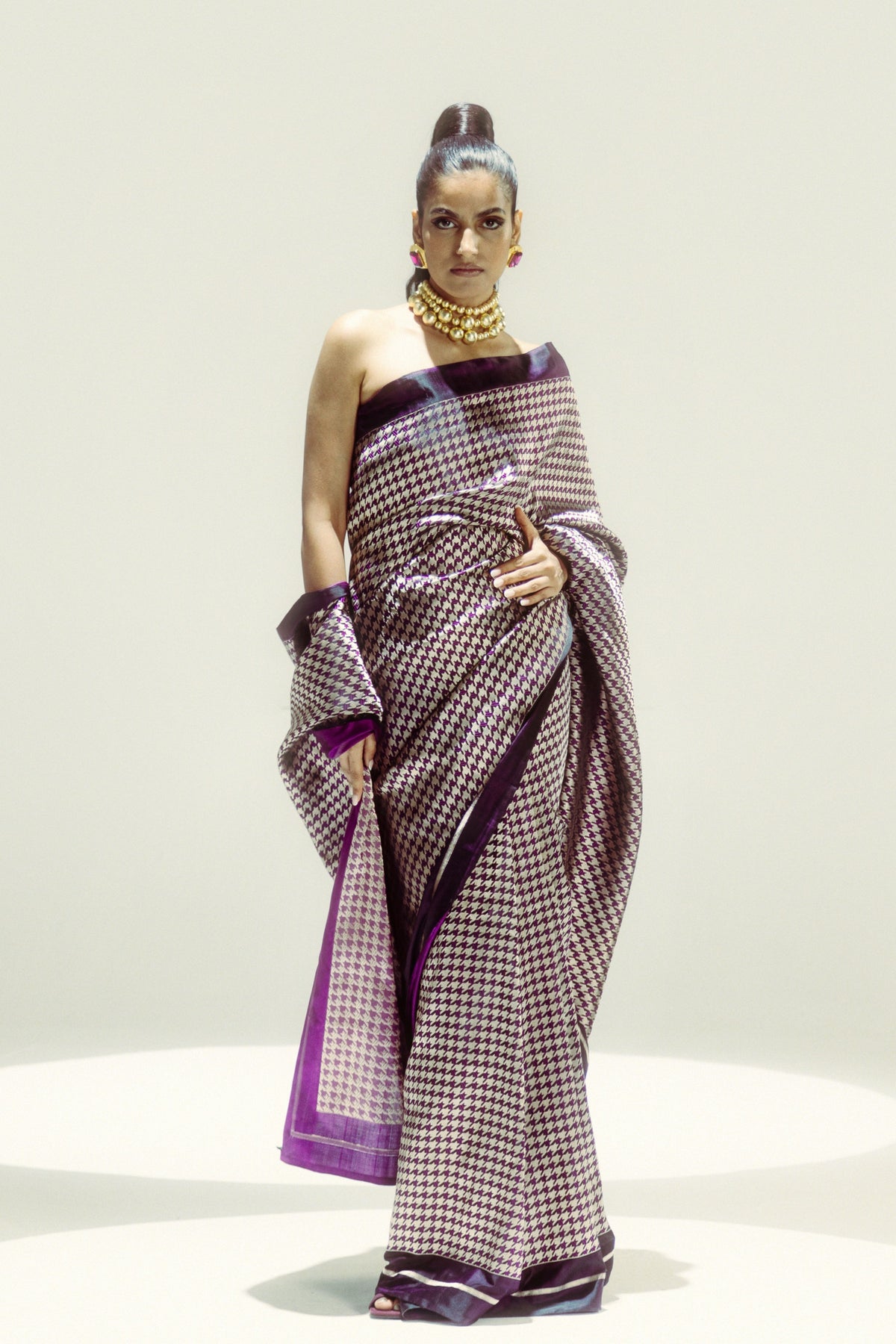 The Midnight Fuzz Saree