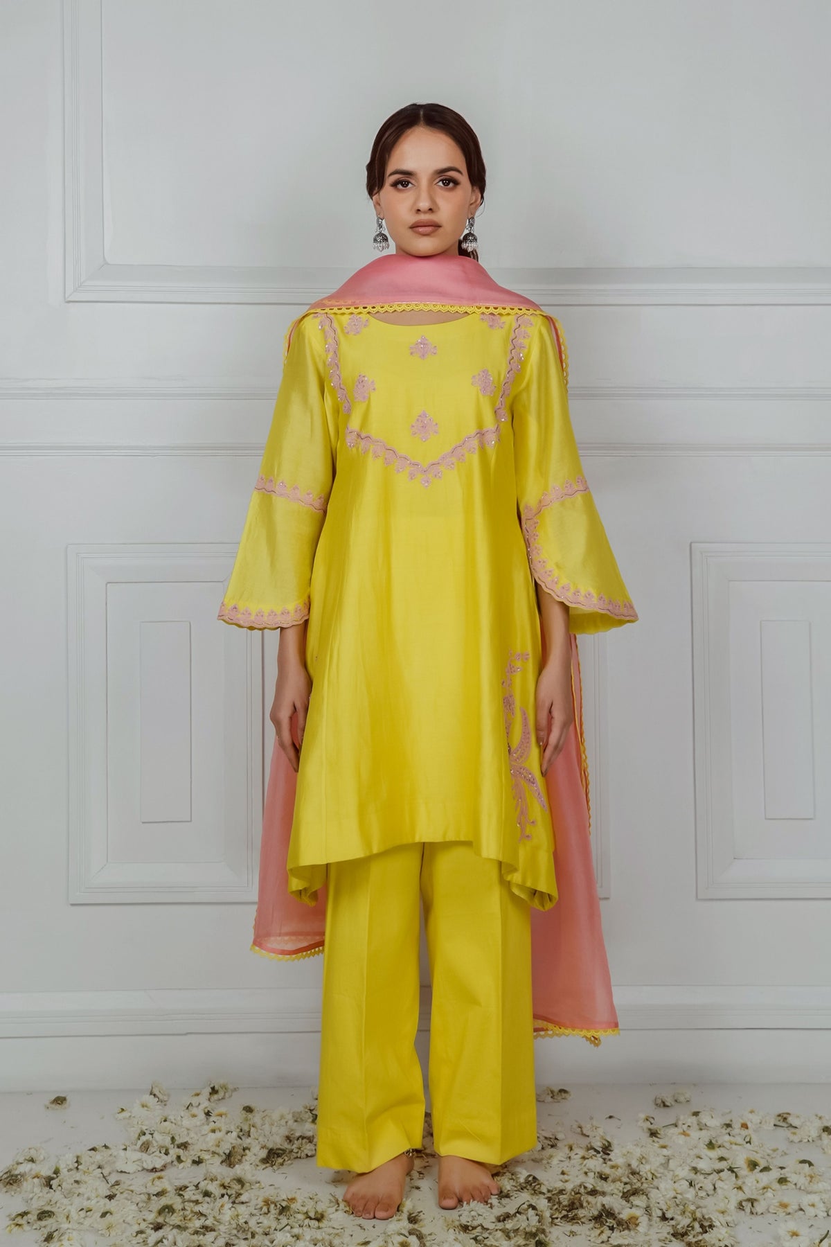 Yellow Kurta Set