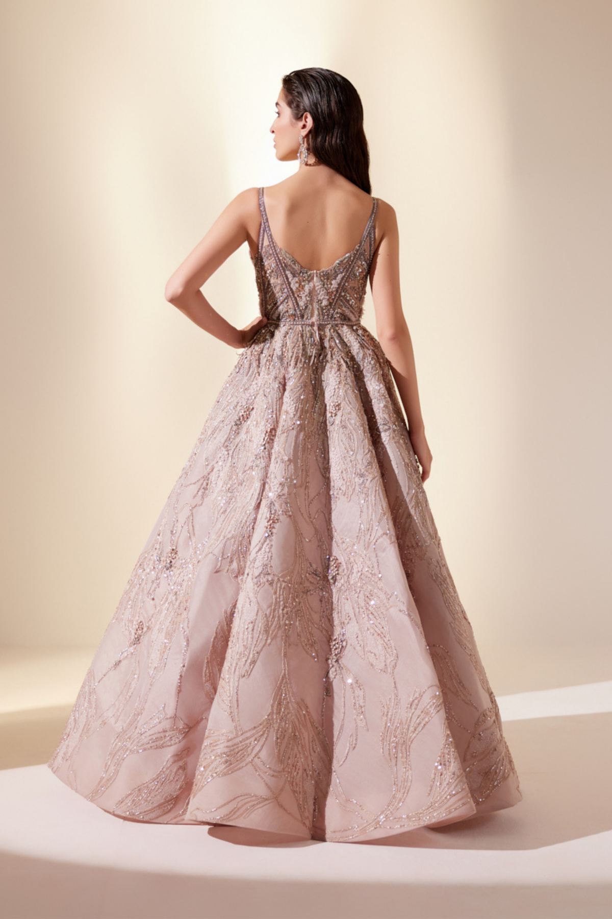 Rose Gold Wonder Whims Gown