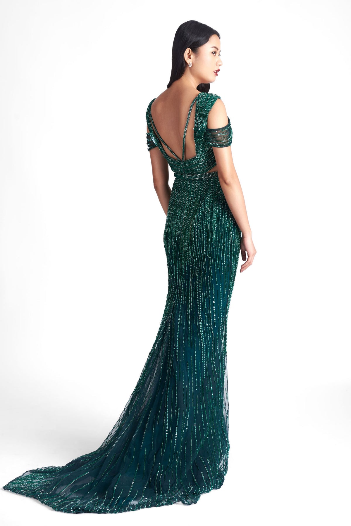 Green Zahara Gown