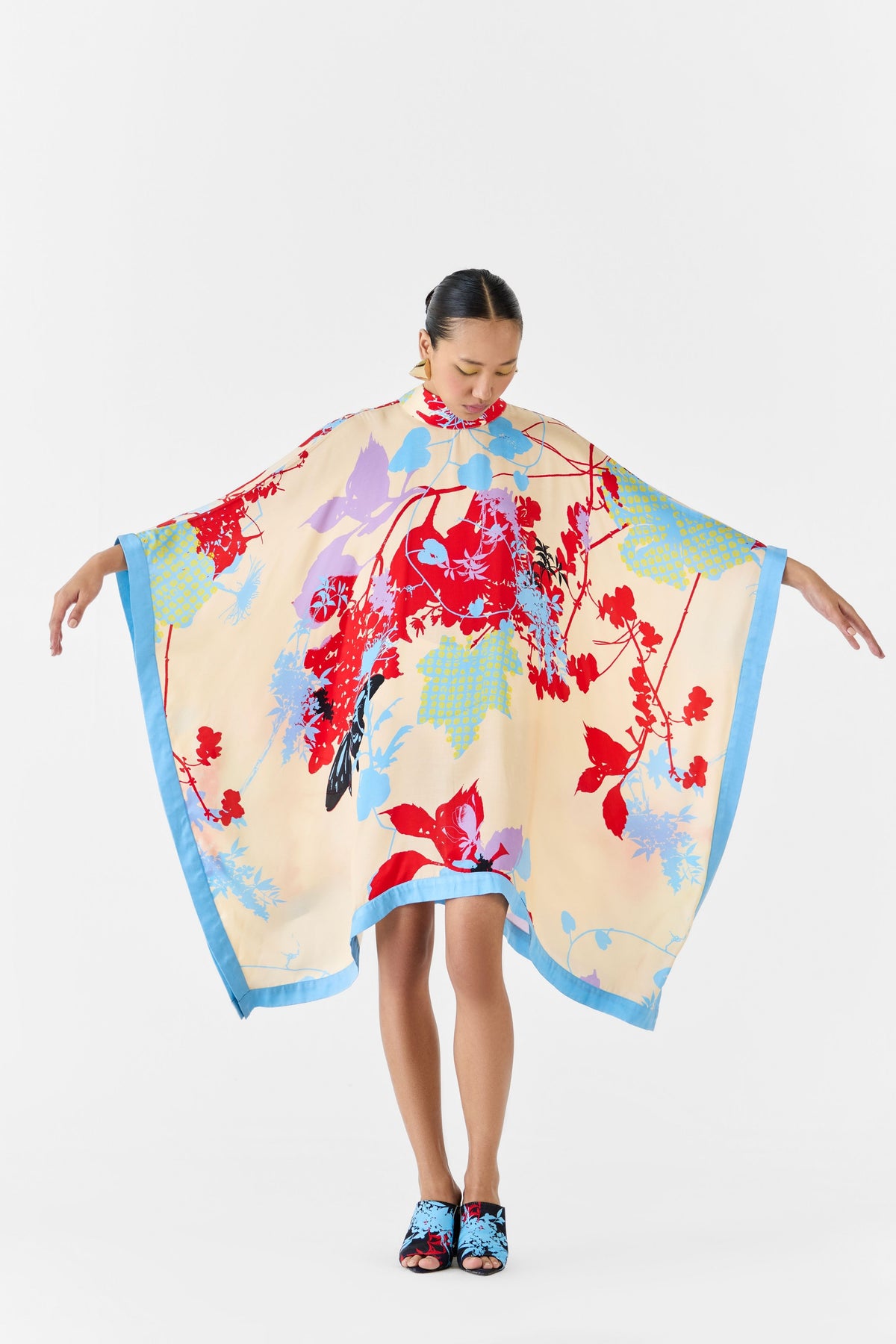 Cream Ikigai Kimono