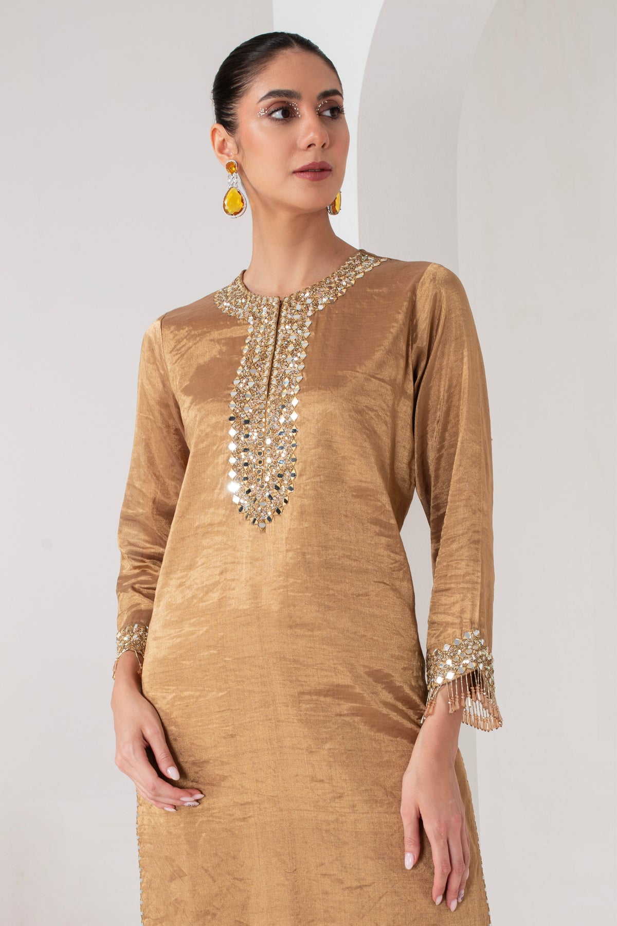 Gold Kurta Set