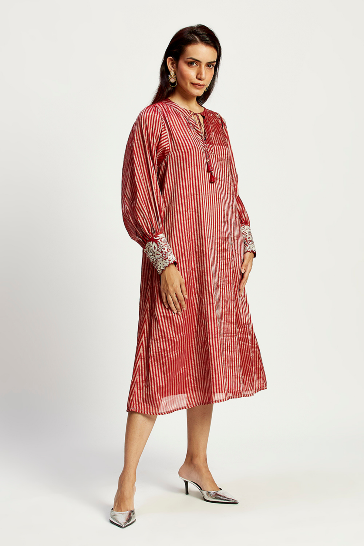 Flynn Modest Shift Midi Dress