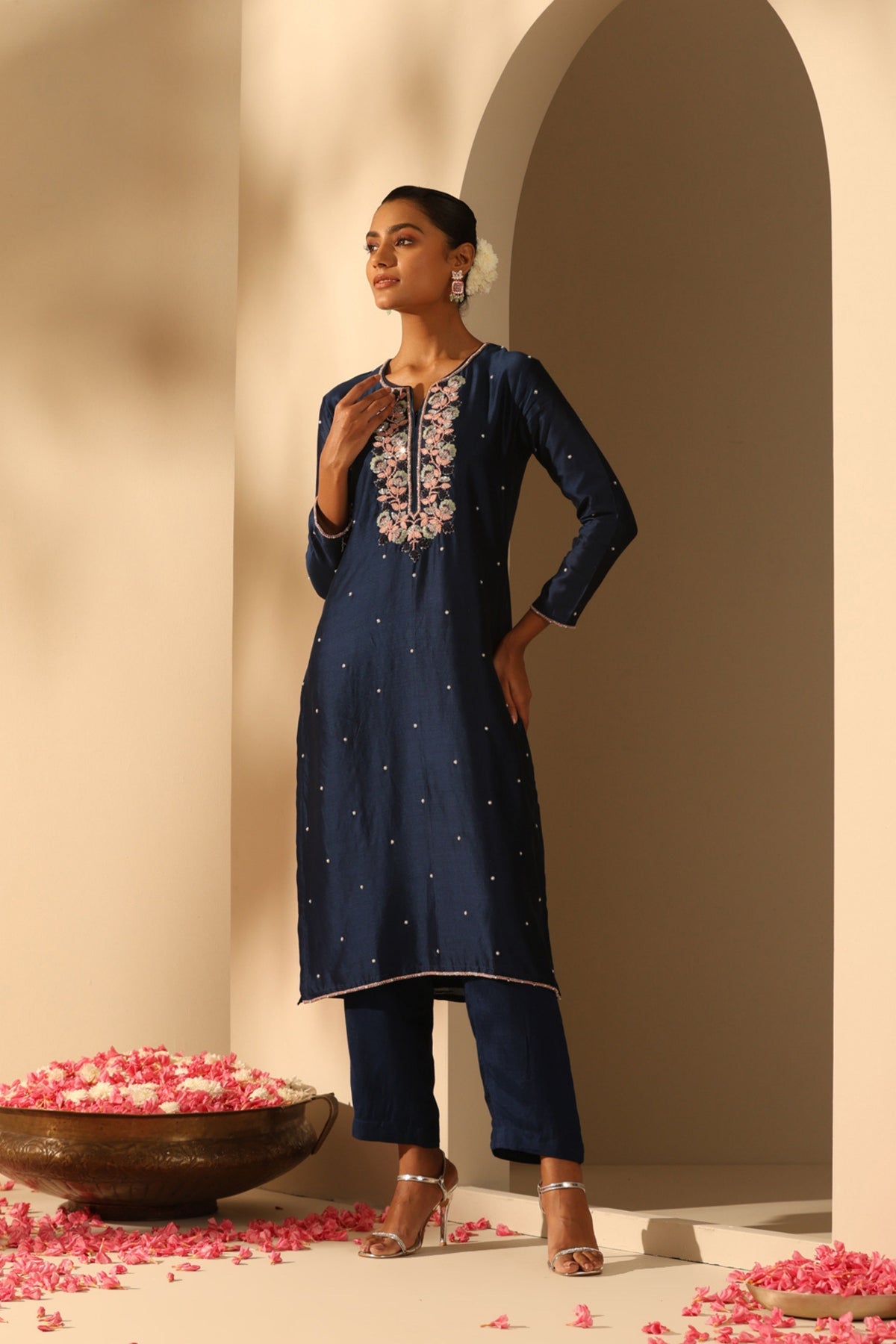 Barkha Blue Kurta Set