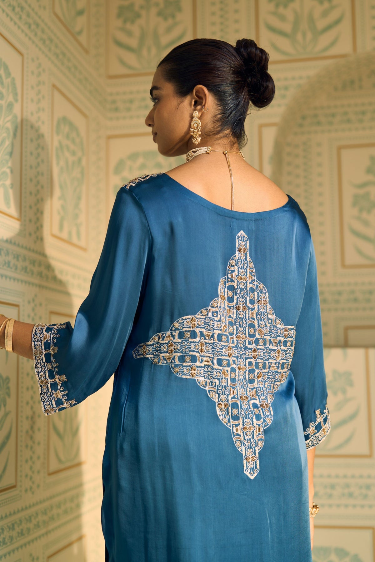 Blue Isha Kurta Set