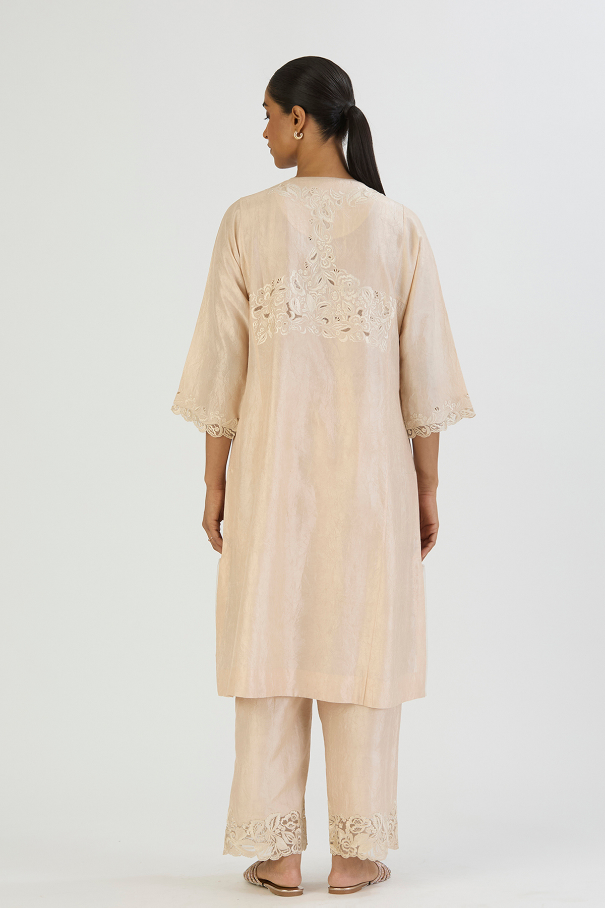 Ivory Ayana Kurta and Pant