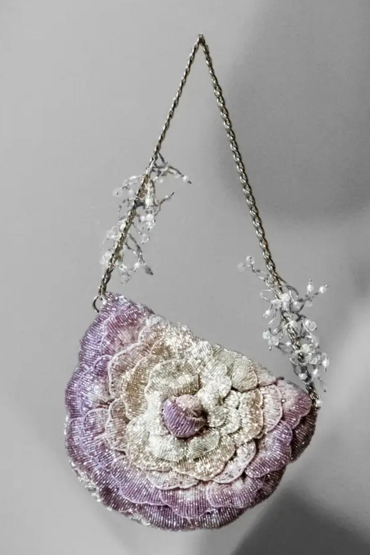 Coco Mini Beaded Sling- Lavender