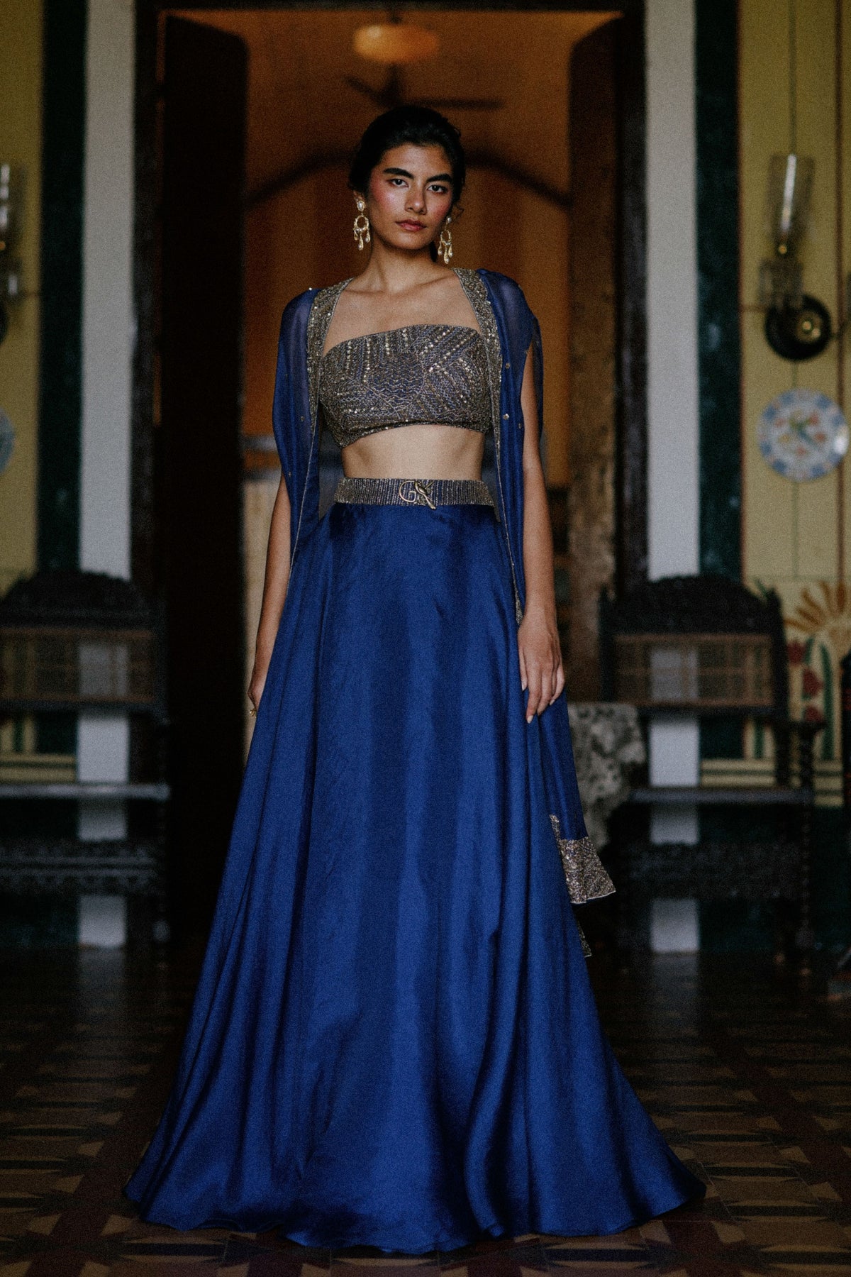 Twilight mirage Lehenga set