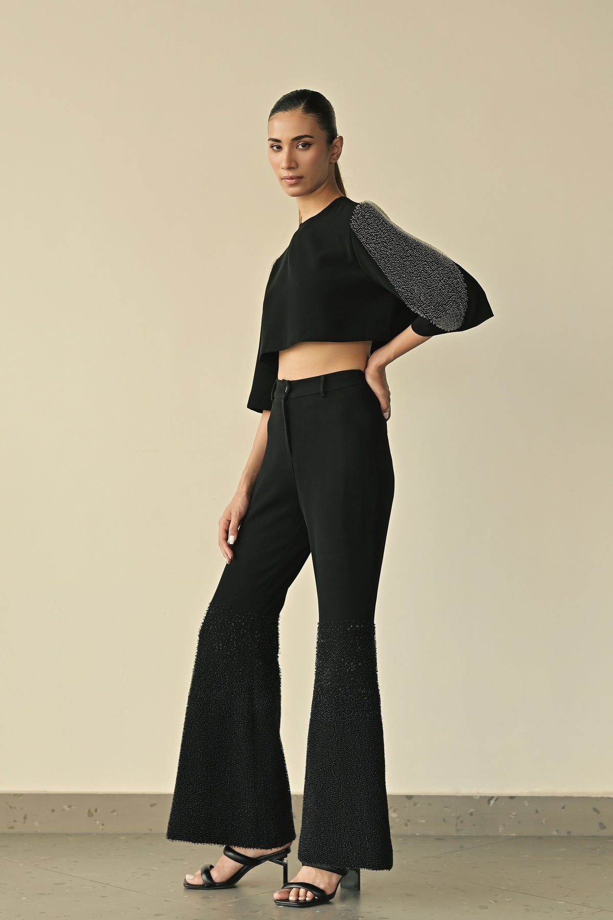 Gradated Bell Trousers