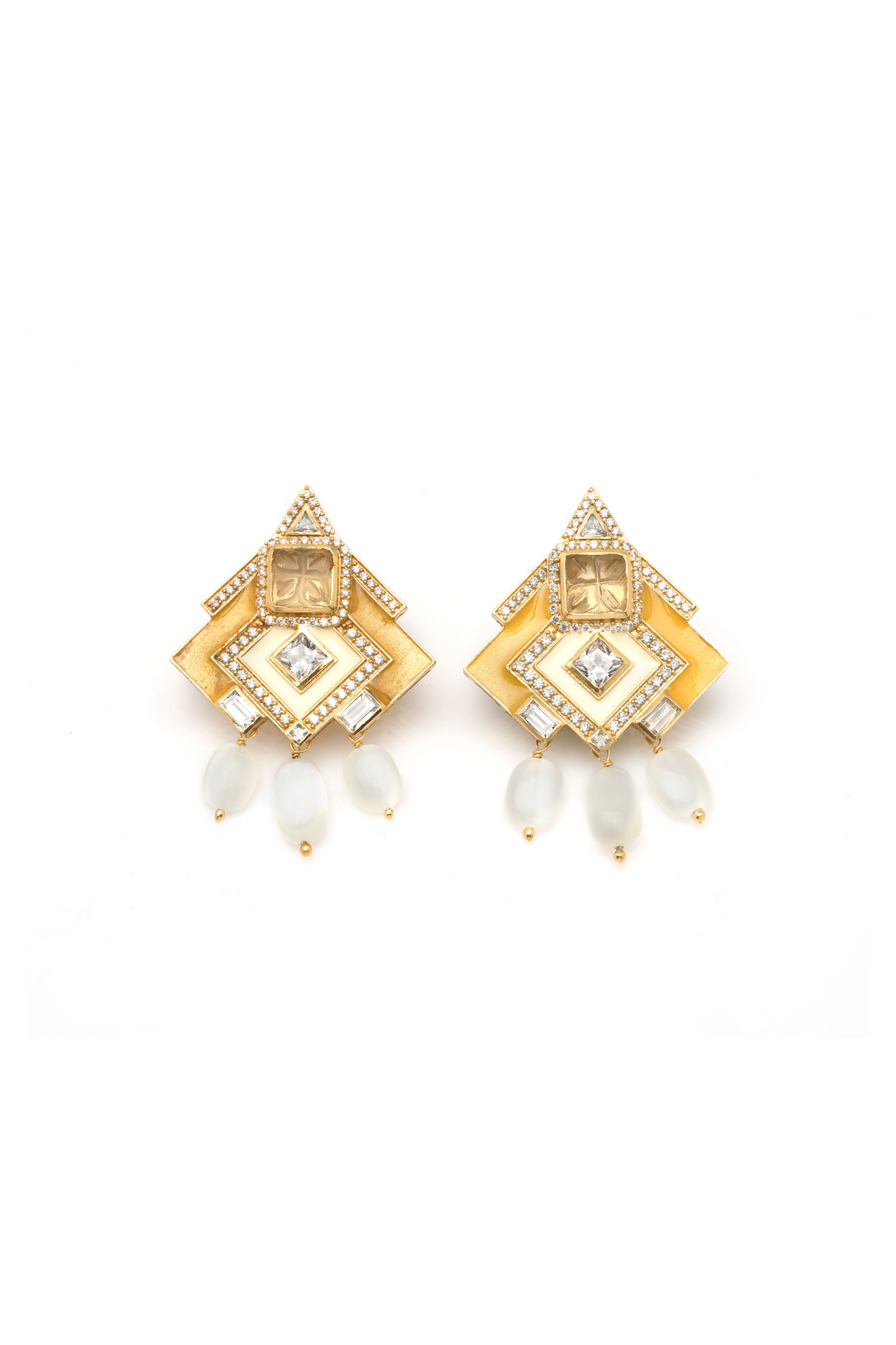 Amelia Angular Earrings