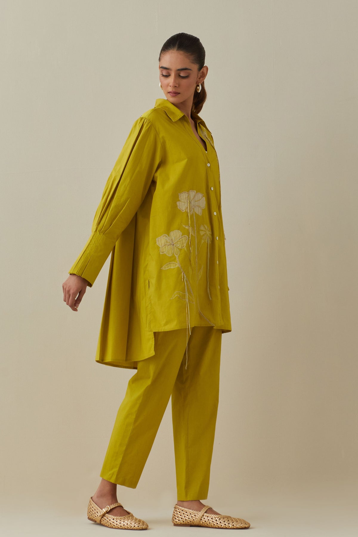 Nada Mustard Co-ord Set