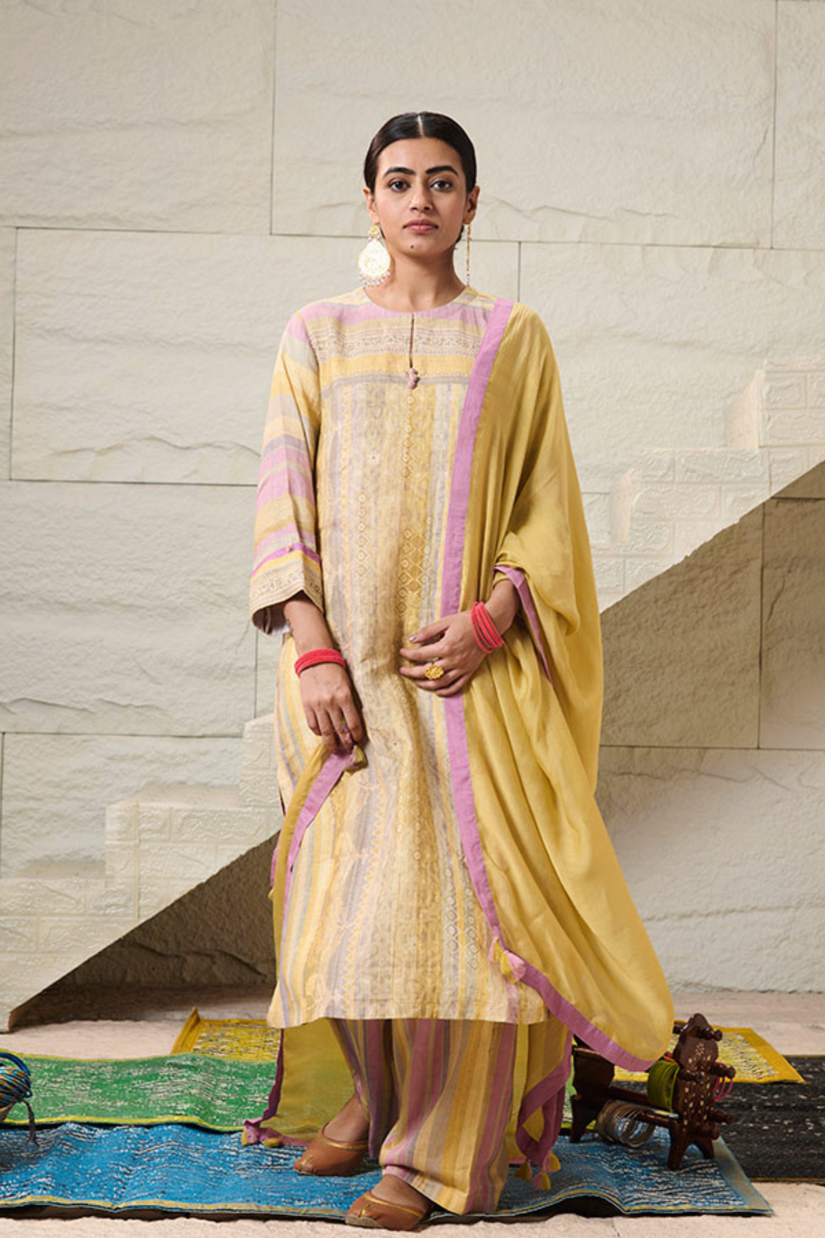 Jyot Yellow Kurta Set