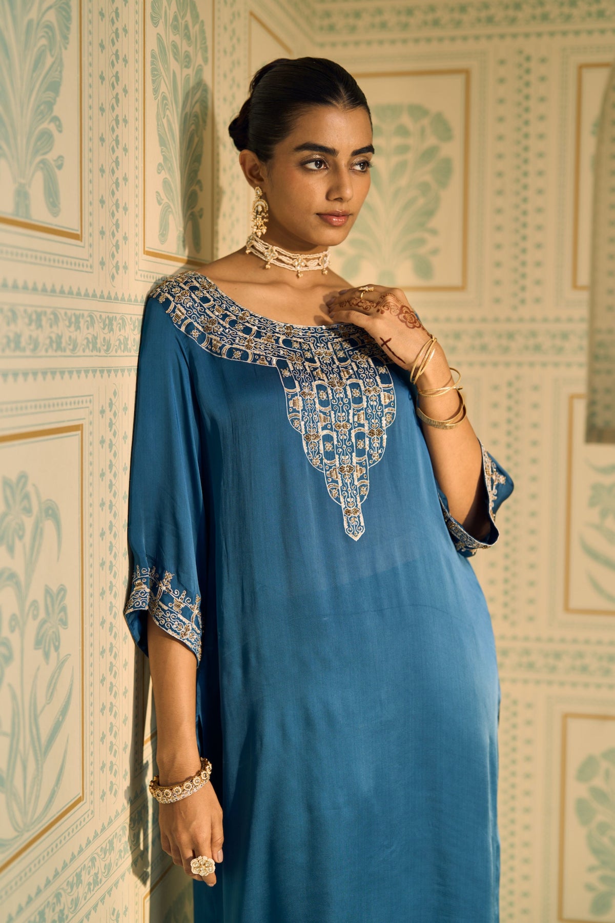 Blue Isha Kurta Set