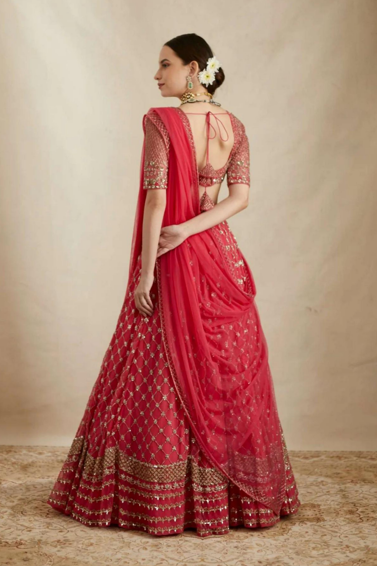 Sharbat Pink Heavy Lehenga Set