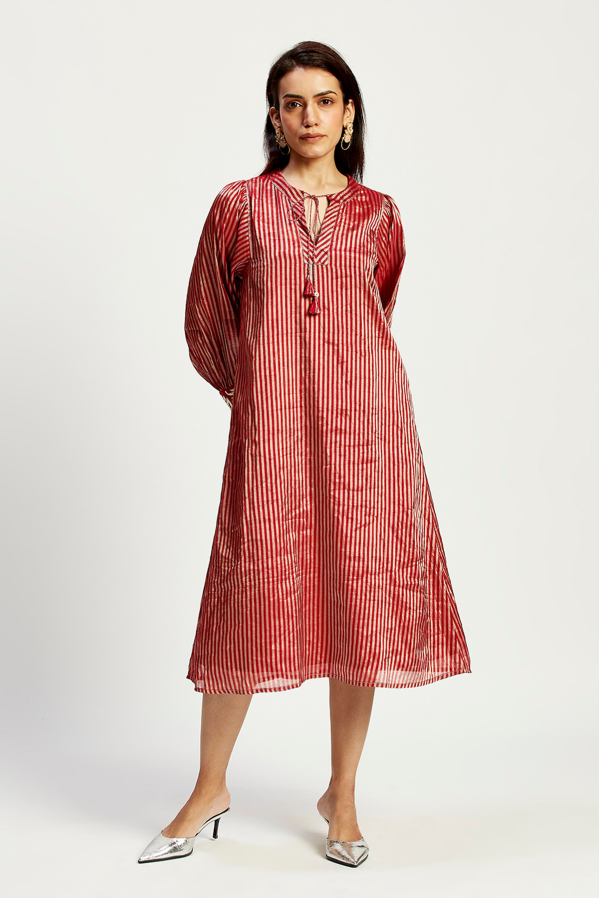 Flynn Modest Shift Midi Dress