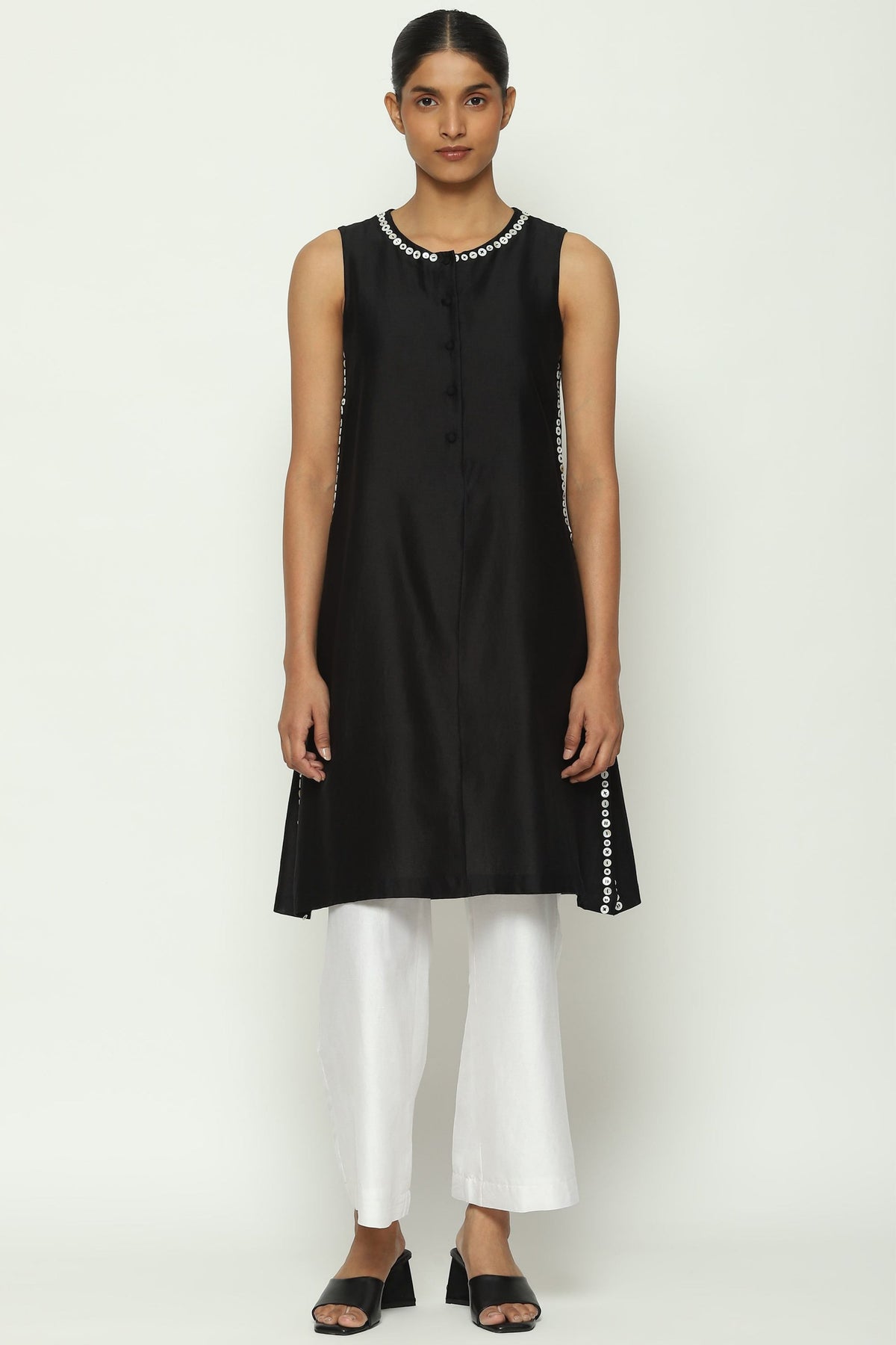 Black Kurta