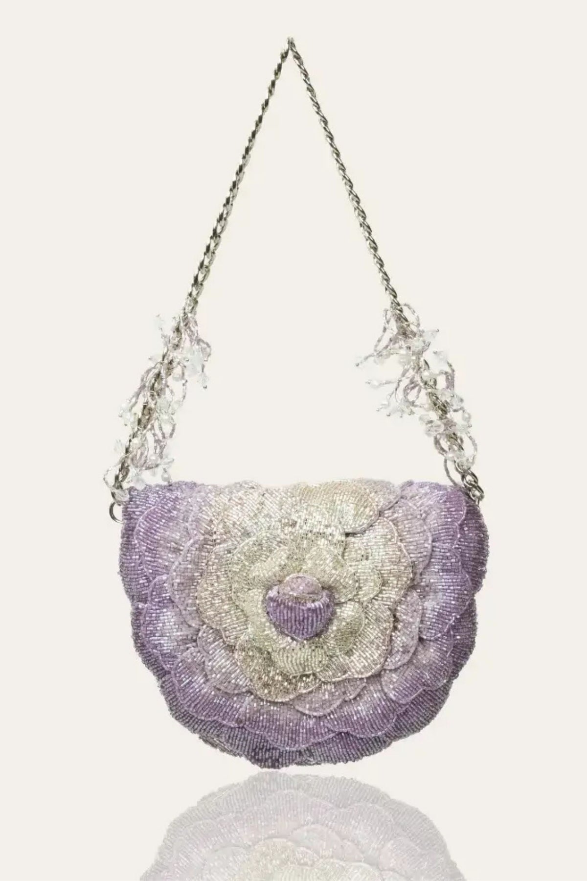 Coco Mini Beaded Sling- Lavender