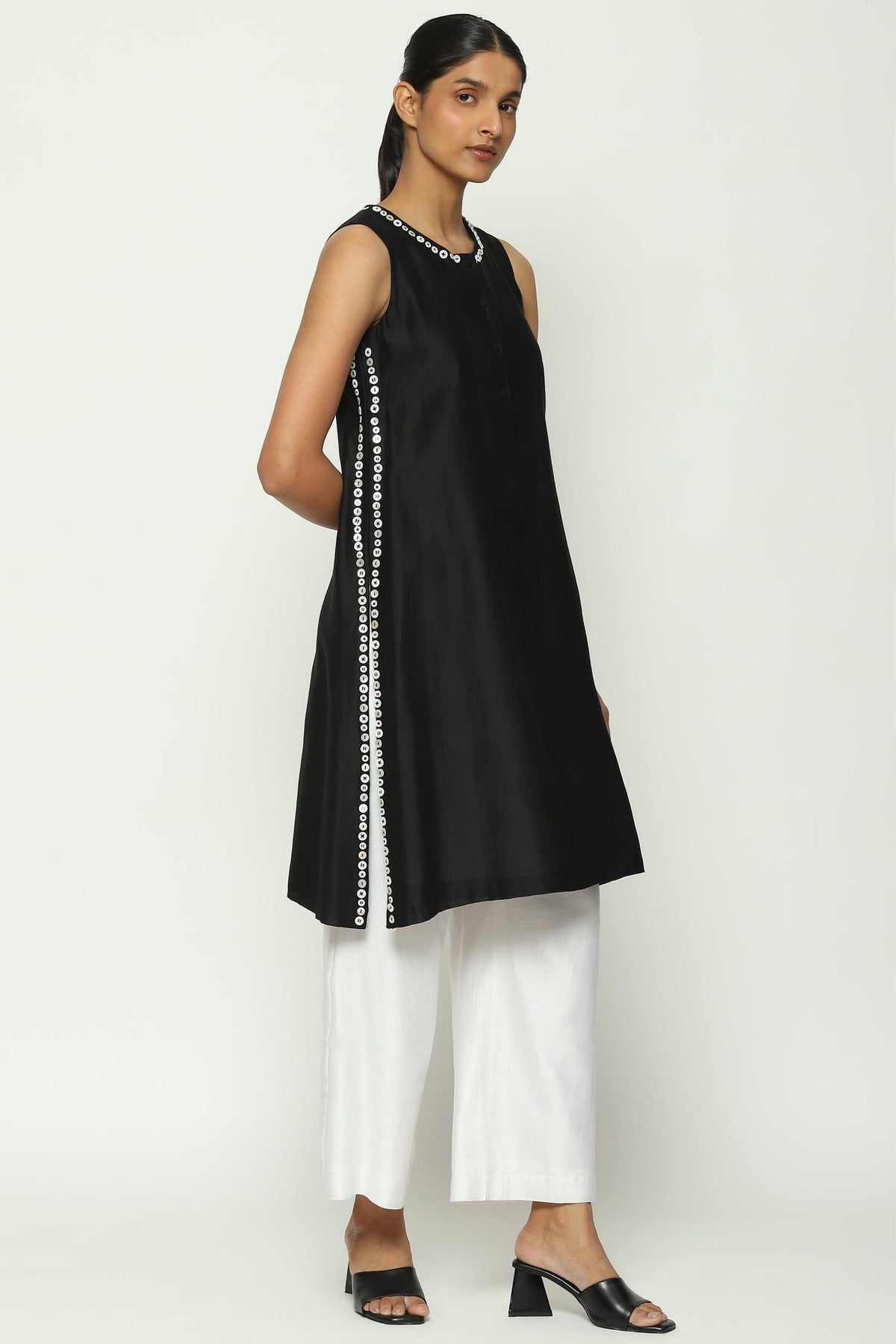 Black Kurta