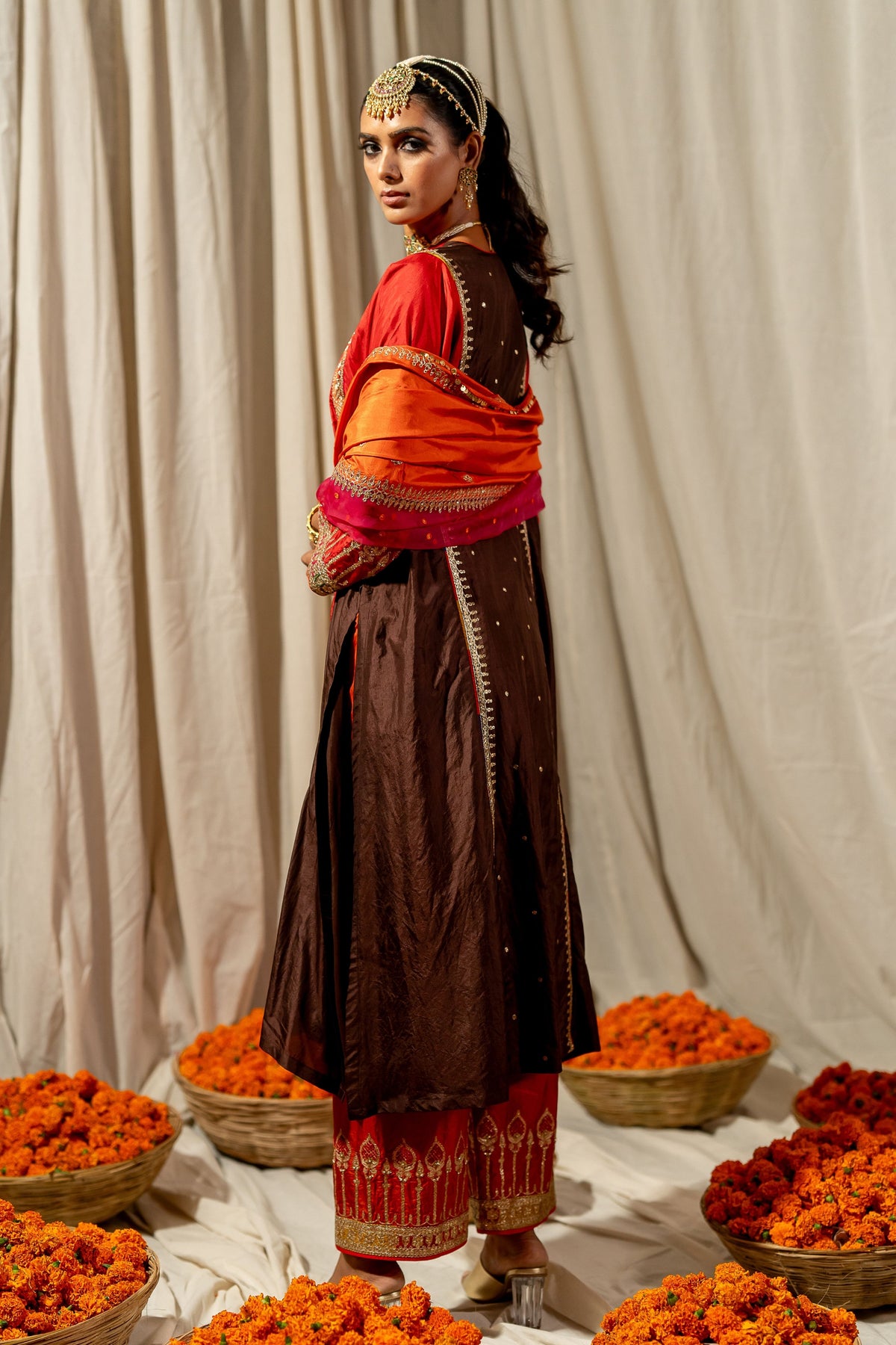 Agni Anarkali With Pant