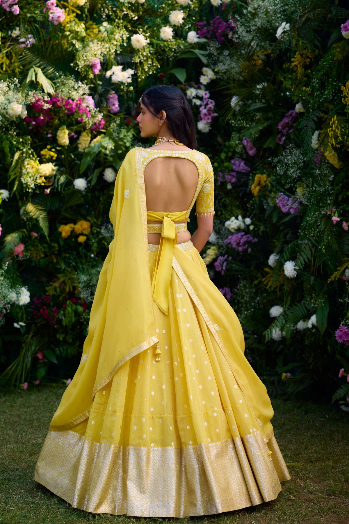 Daffodil Yellow Lehenga Set