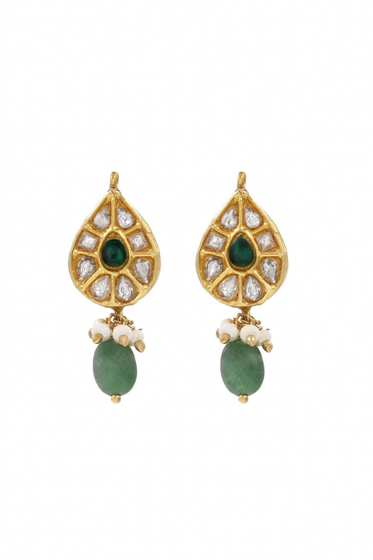 Artisan Opulence Kundan Earrings.