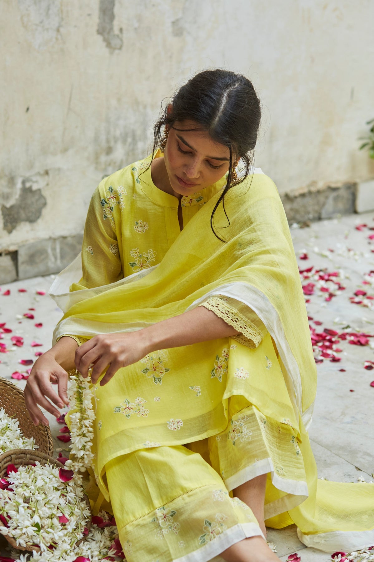 Sunshine Yellow Comfort Kurta Set