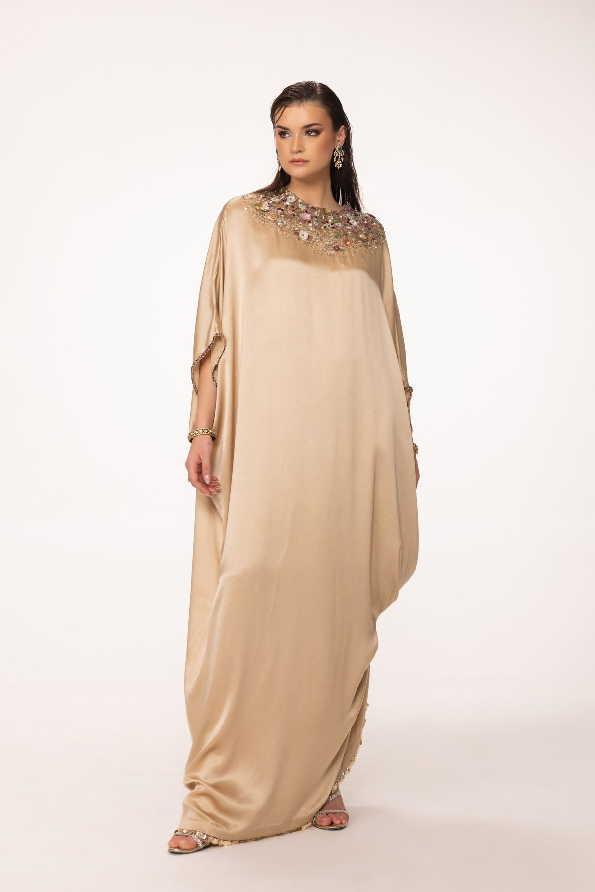 Beige Kaftan