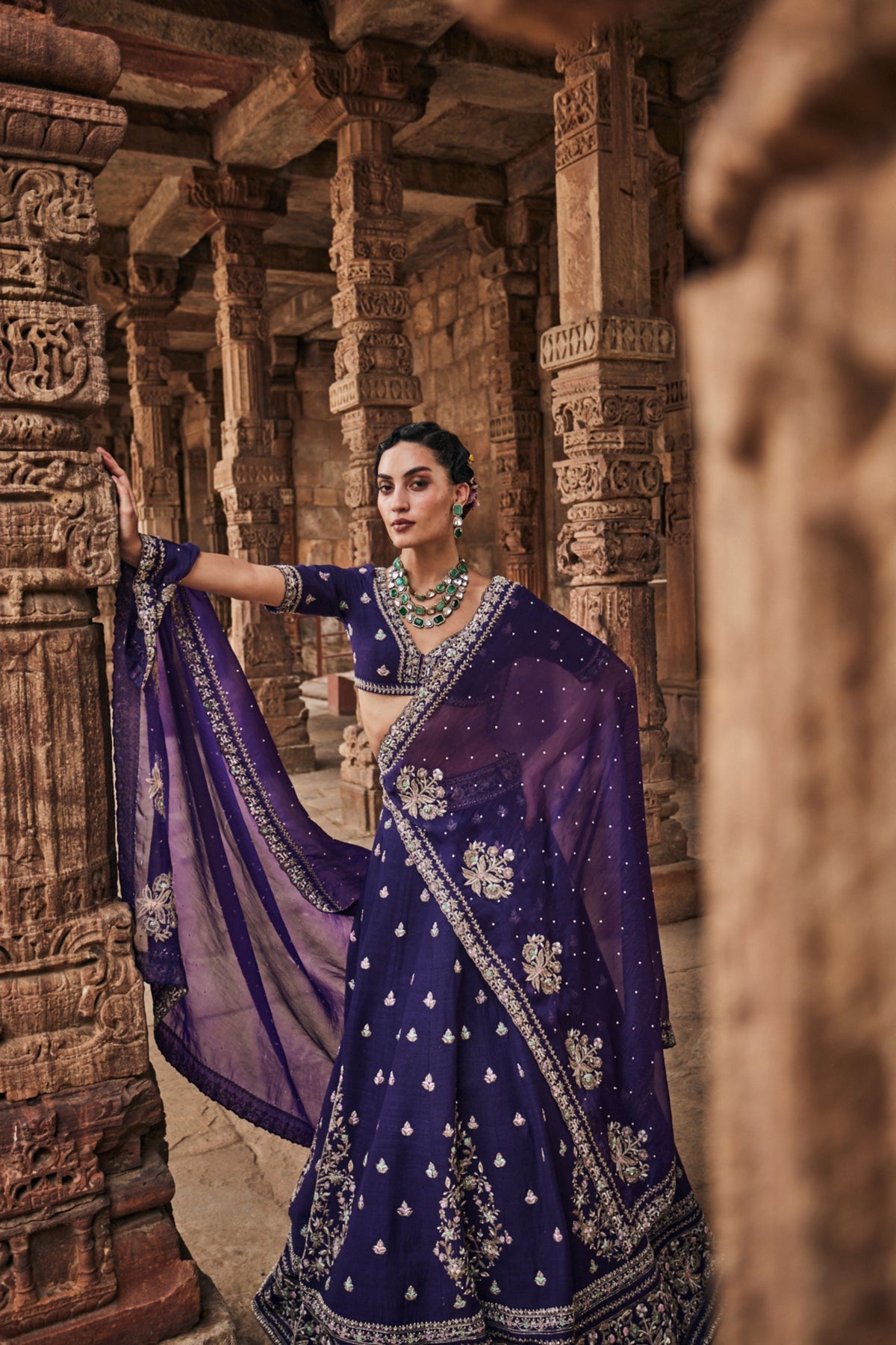 Amethyst Lehenga Set