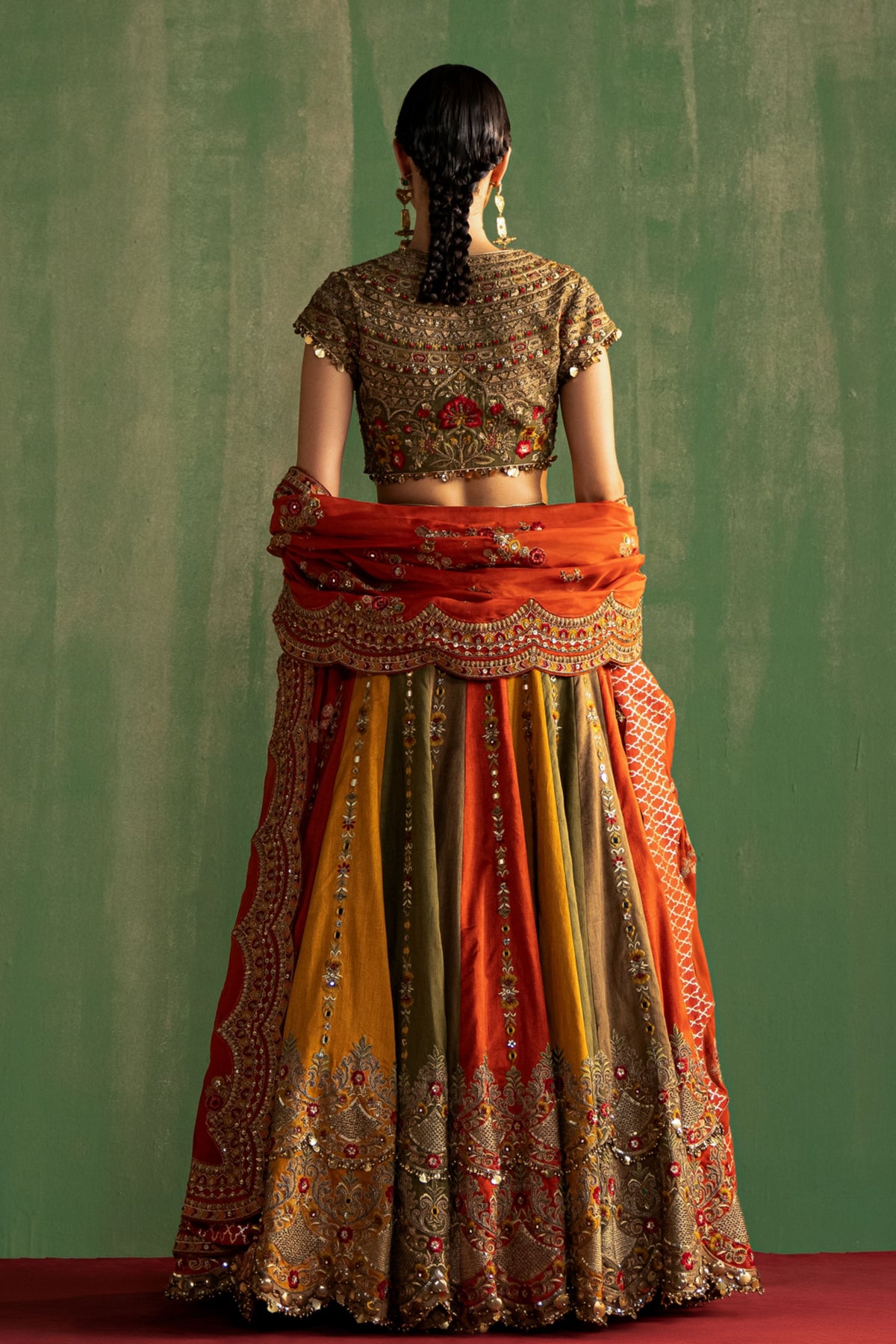 Arohi Silk Lehenga Set