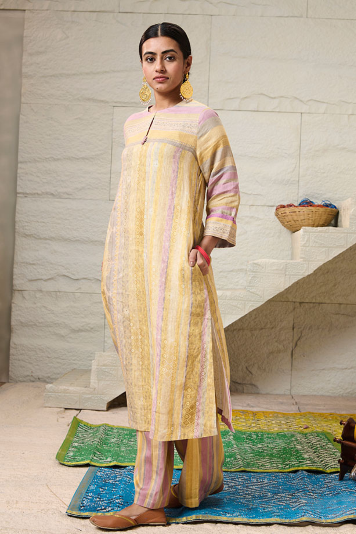 Jyot Yellow Kurta Set