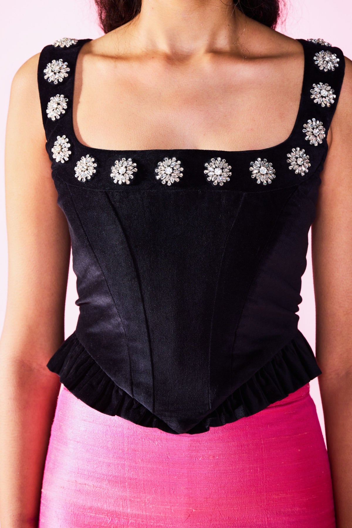 Cher Forever Embellished Corset Top