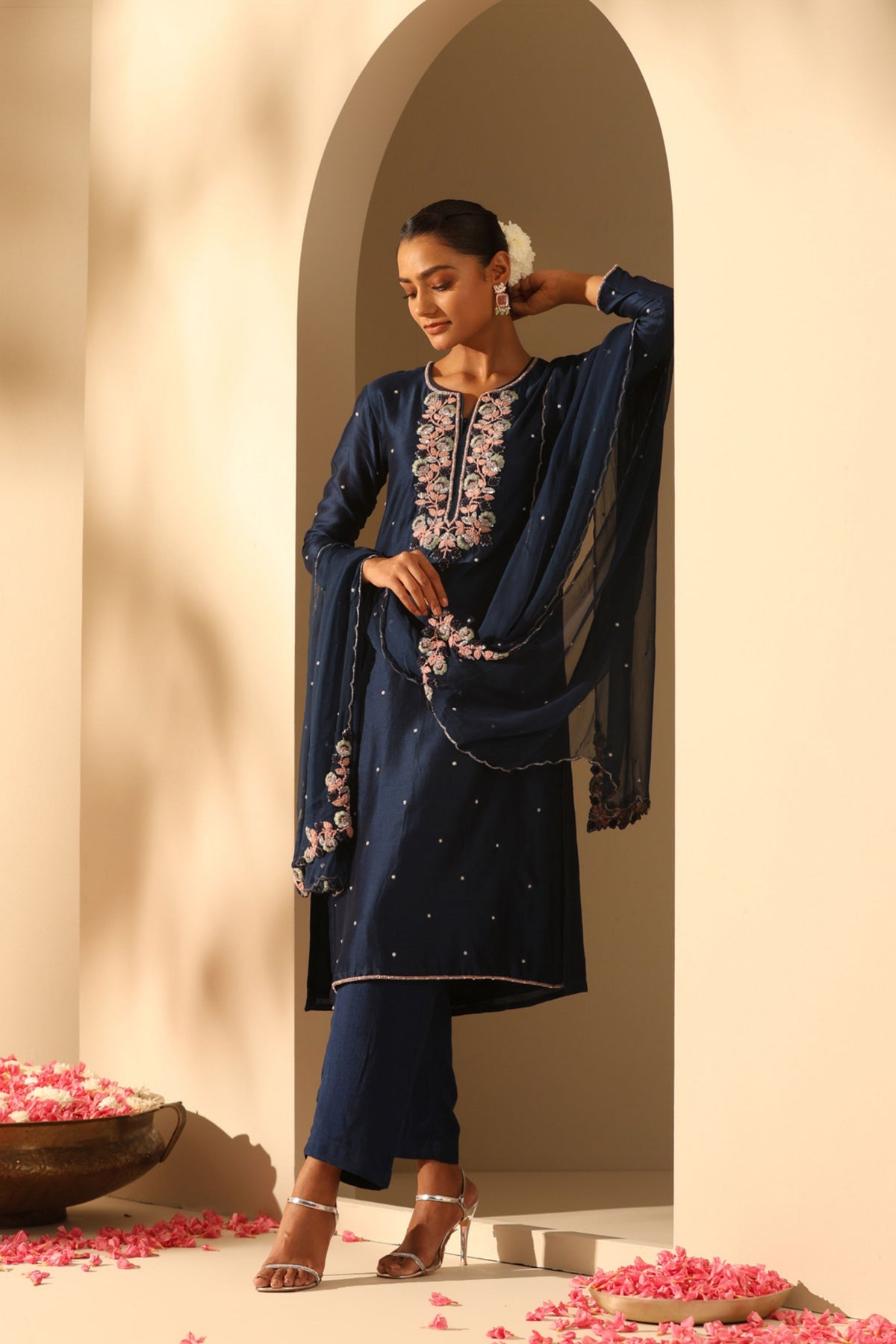 Barkha Blue Kurta Set