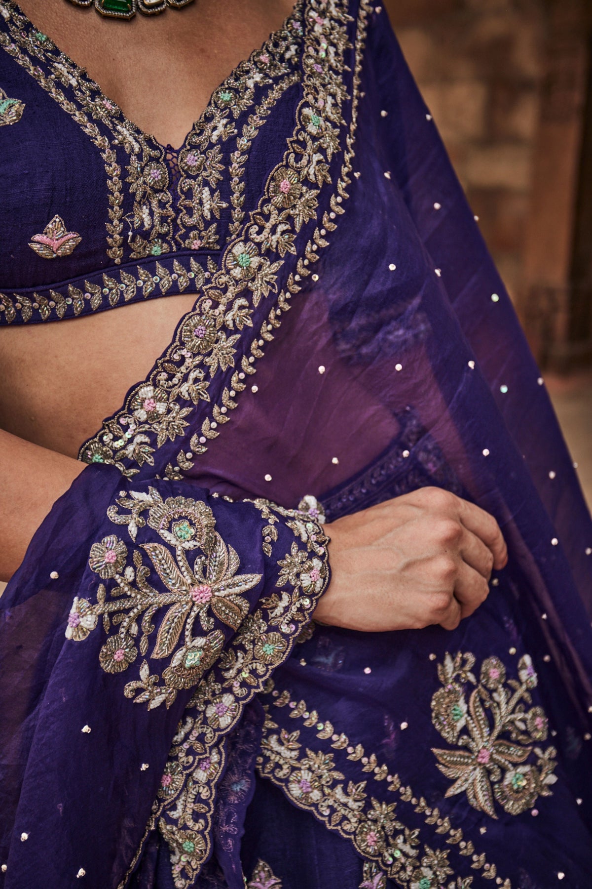 Amethyst Lehenga Set