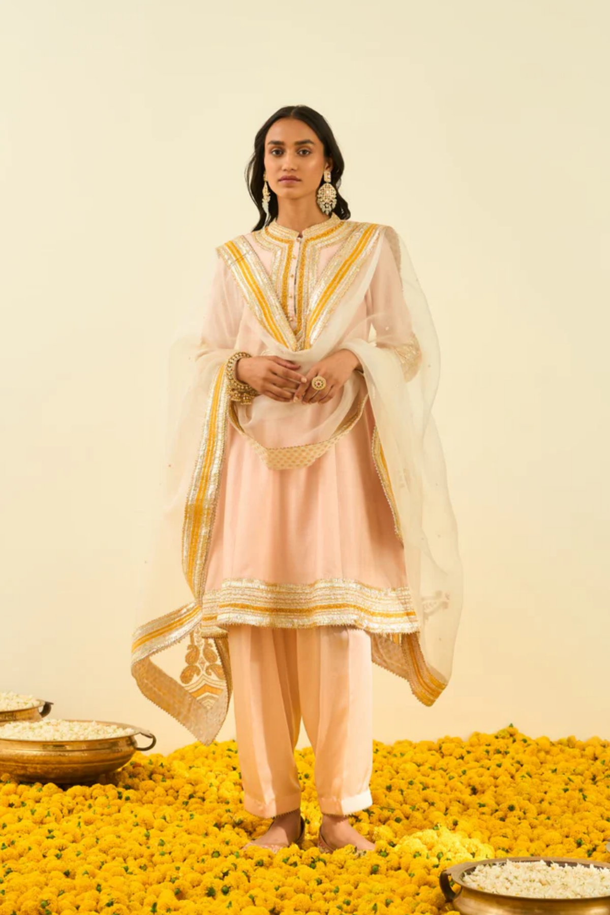 Sadiyah rosepink kurta set