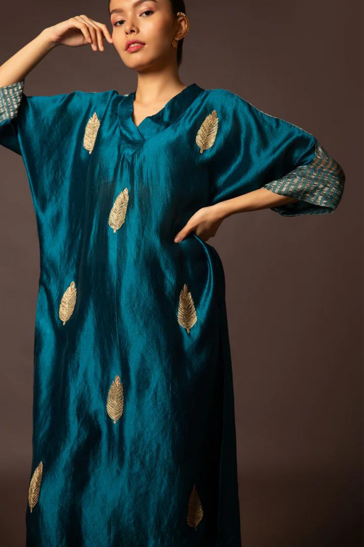 Kaftan Kurta With Pitta Work