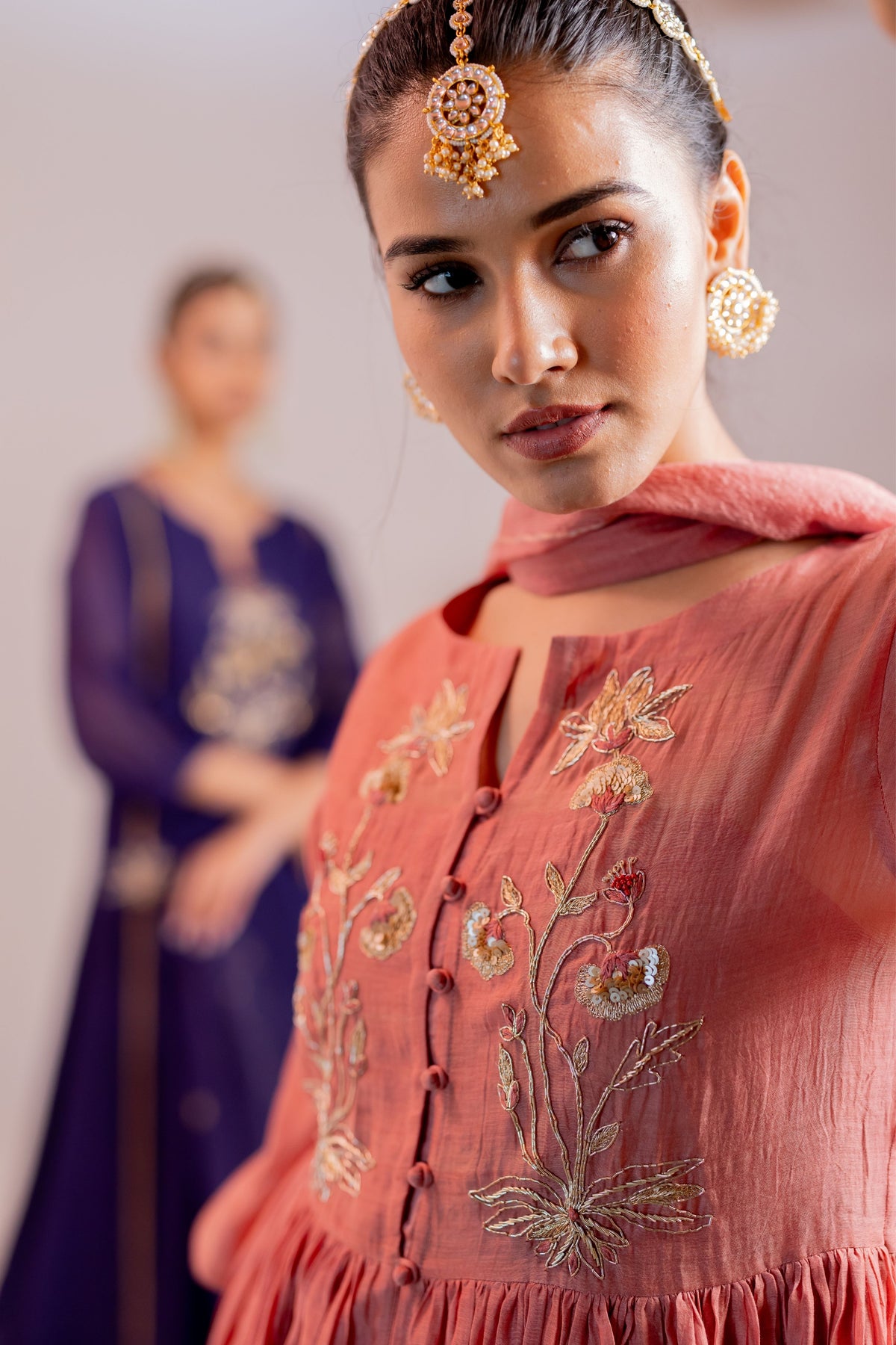 Naghma Pink Kurta Set