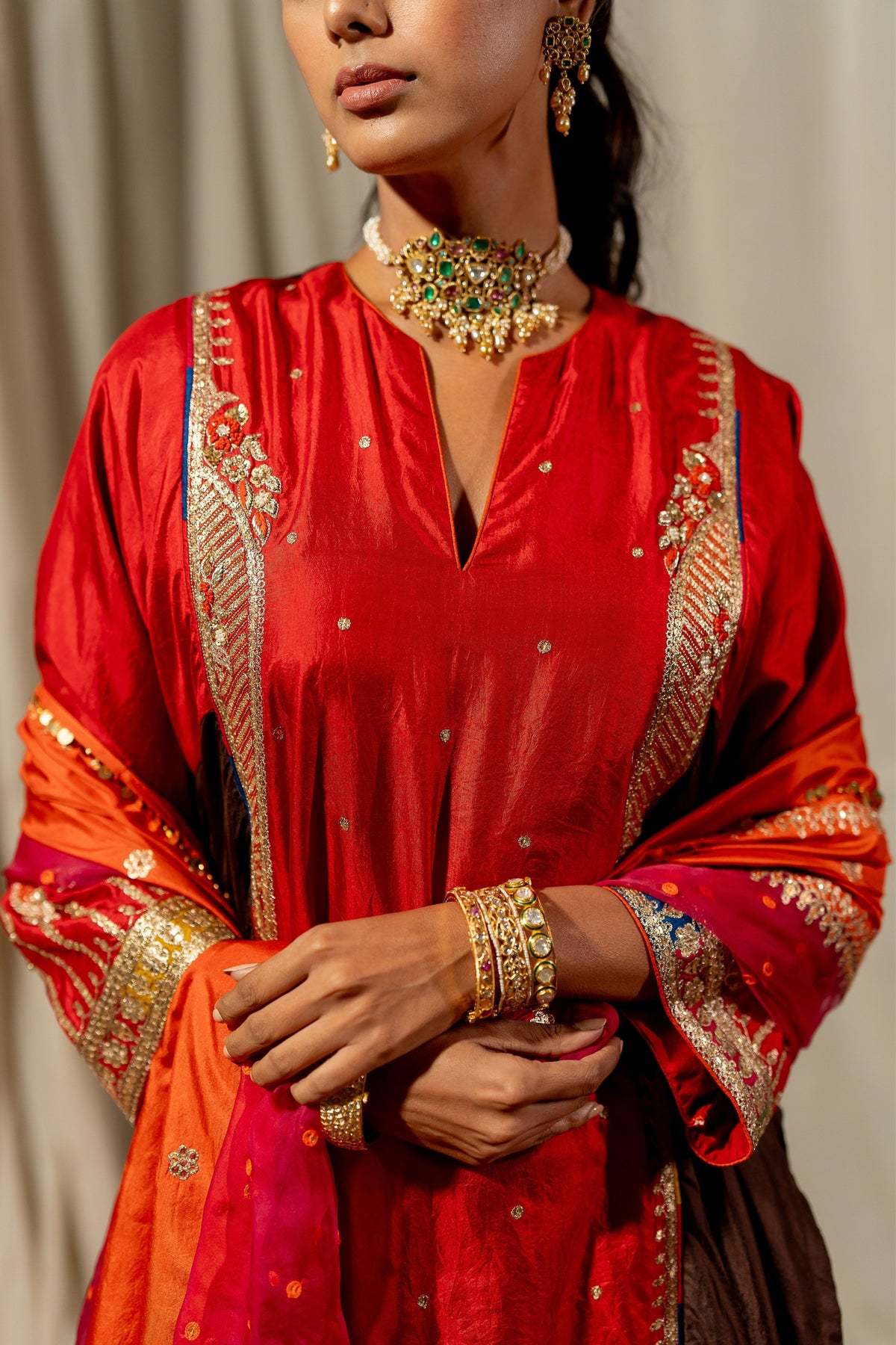 Agni Anarkali With Pant