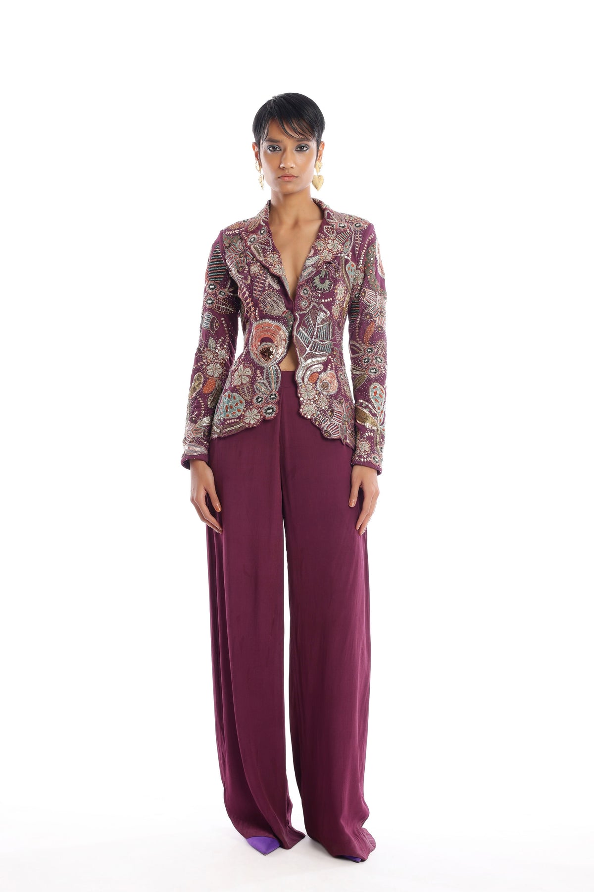 Plum Entwine Co-ord Set