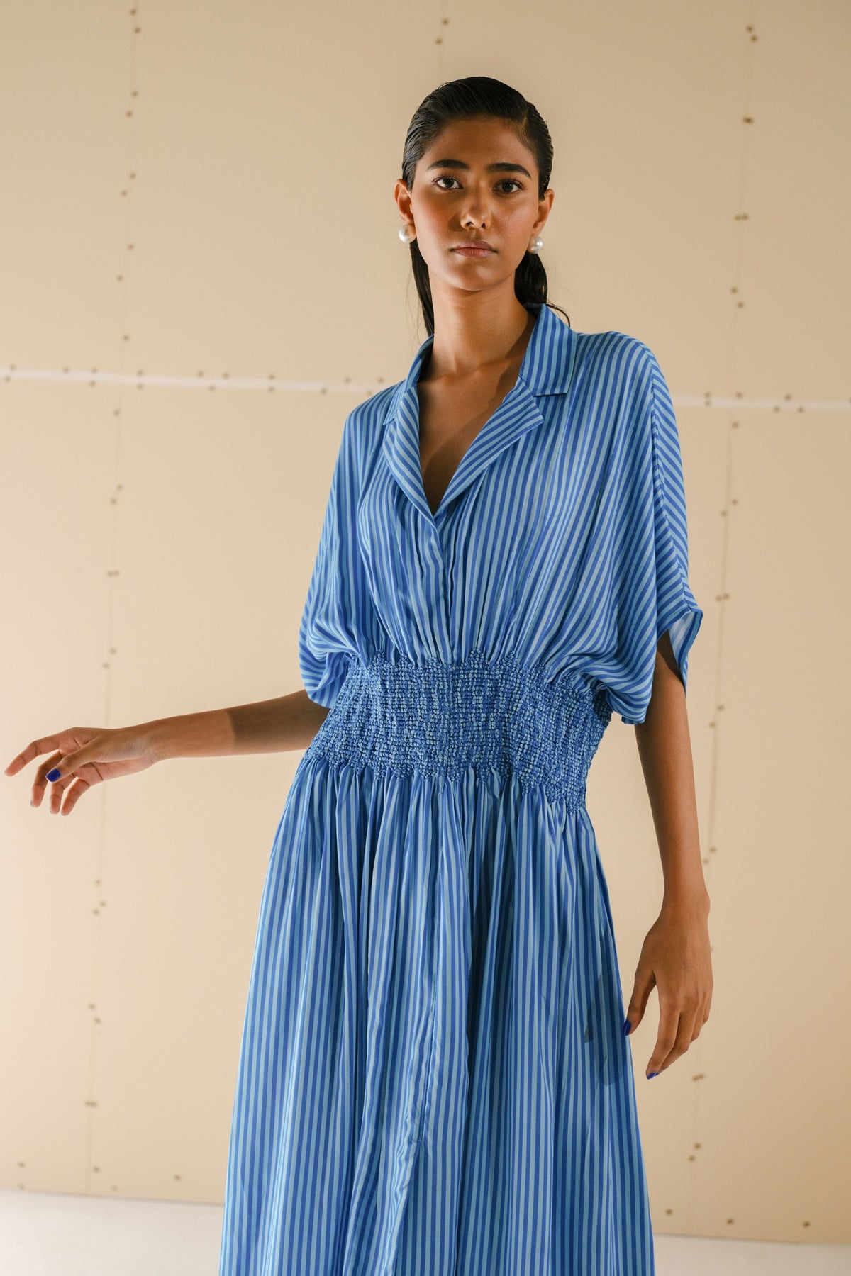 Ameliè Dress in French Blue