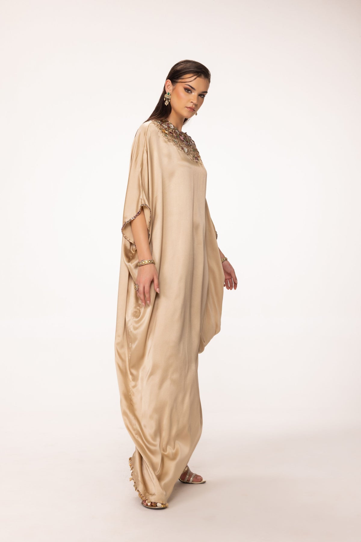 Beige Kaftan