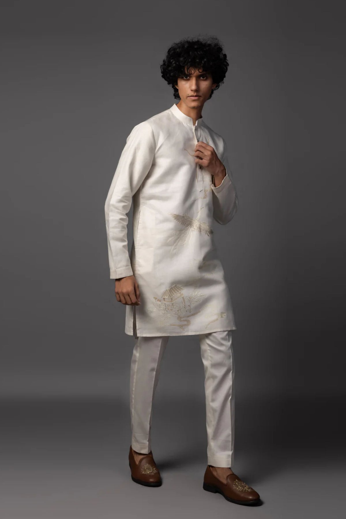 Linen Luxe Kurta Set