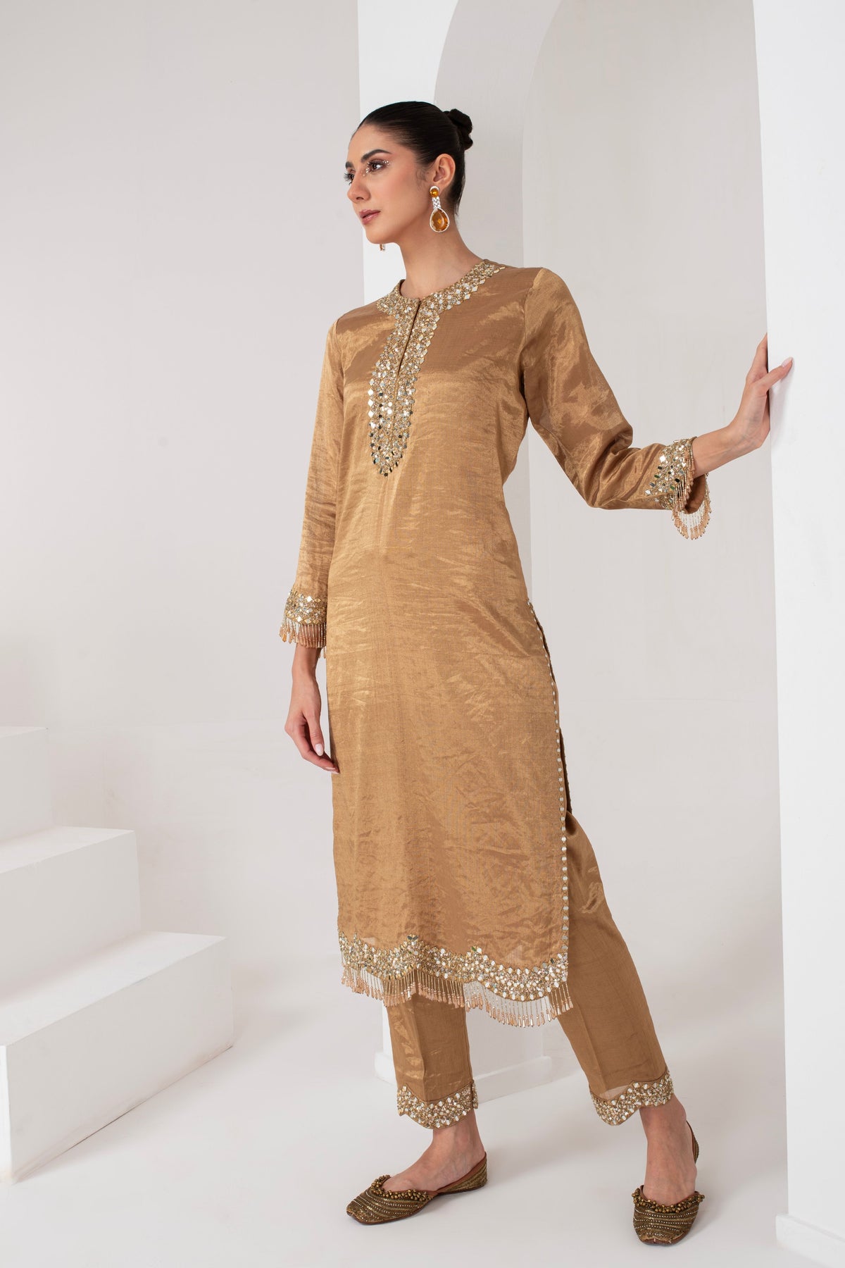 Gold Kurta Set