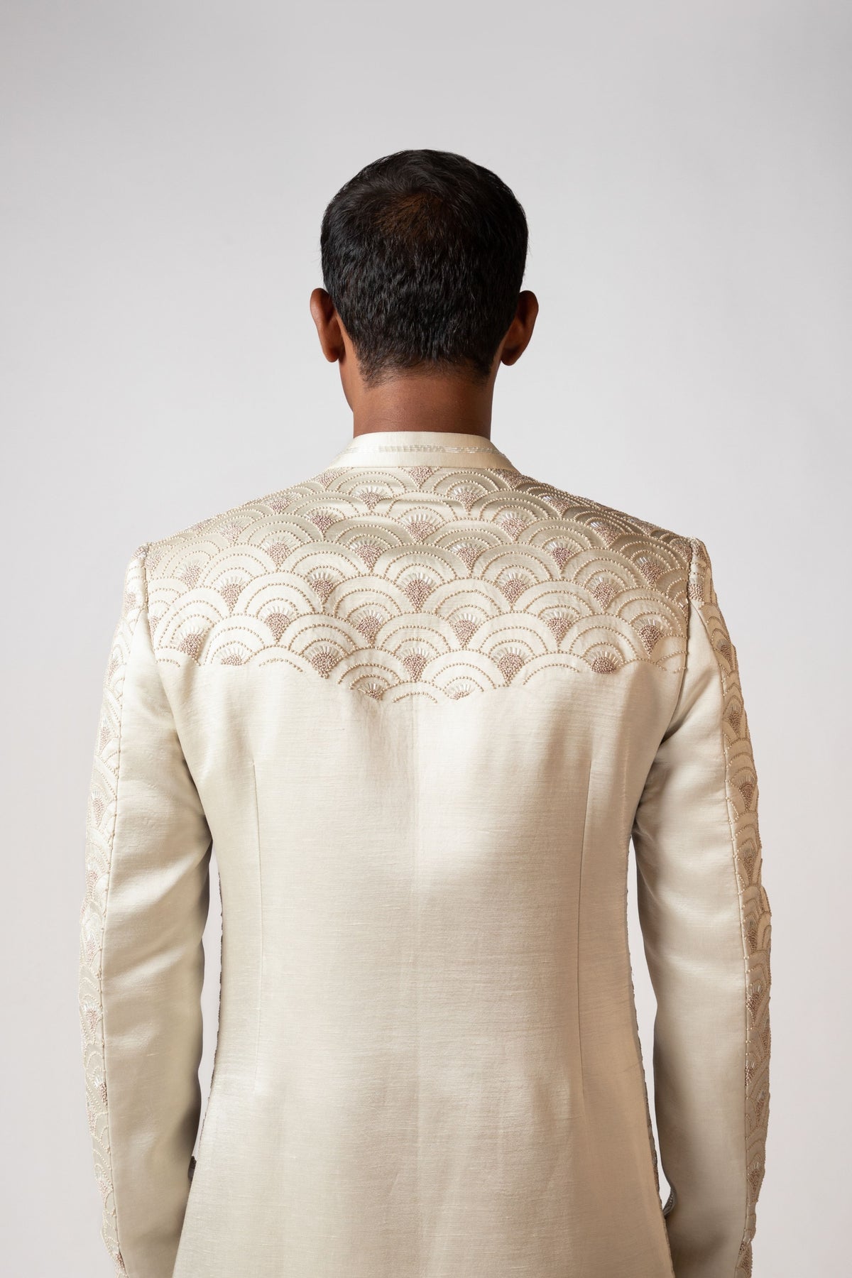 The Ivory Dolce Achkan Set