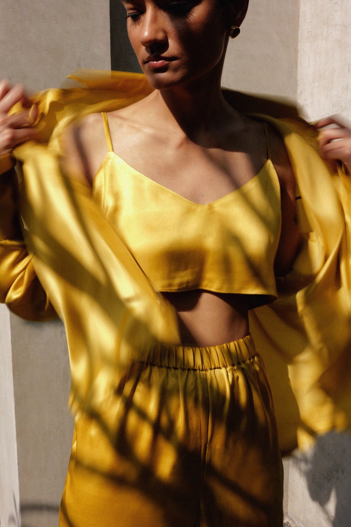 Blazing Yellow Relaxed Co-ord Set